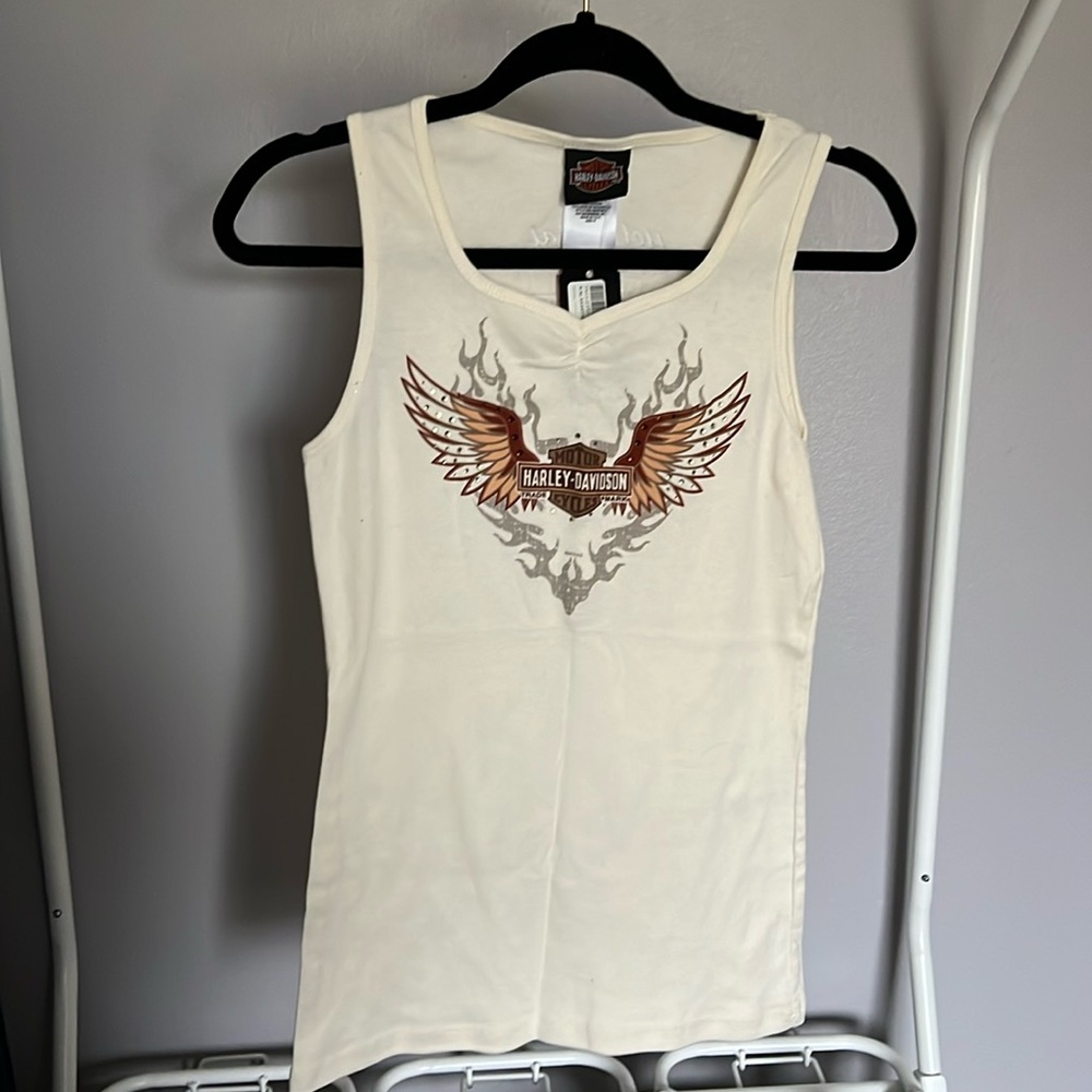 Ladies Medium Harley Davidson Motorcycles Tank